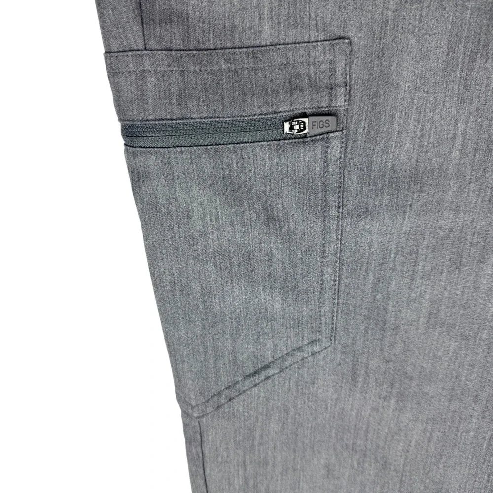 FIGS Technical Collection Men's Charcoal Grey Jogger Scrub Pants Size‎ Small